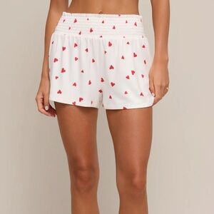 NWT Z Supply Dawn heart shorts